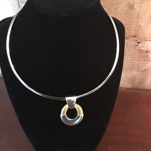 Costume collar and pendant